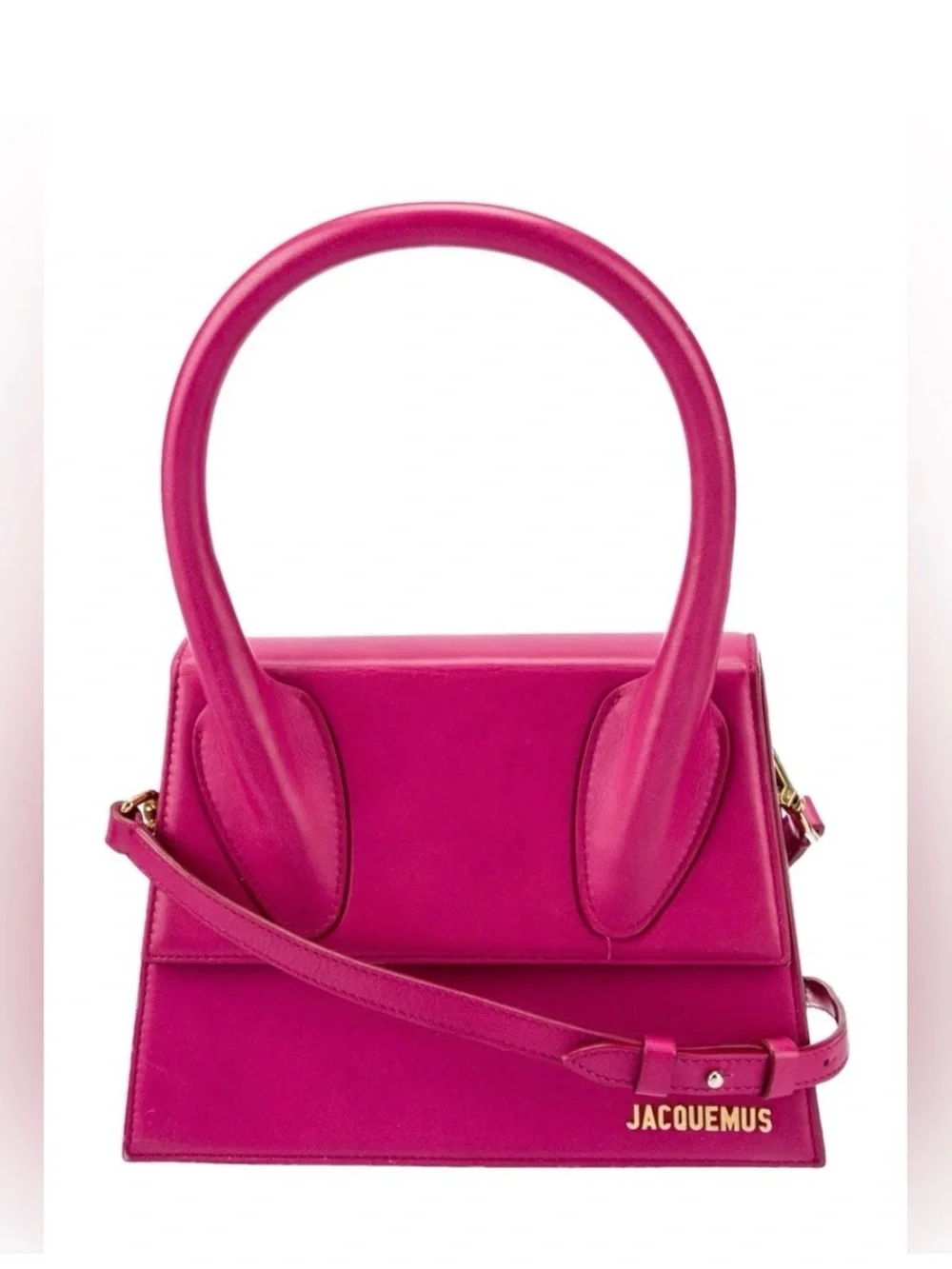 Jacquemus Magenta Bag Large